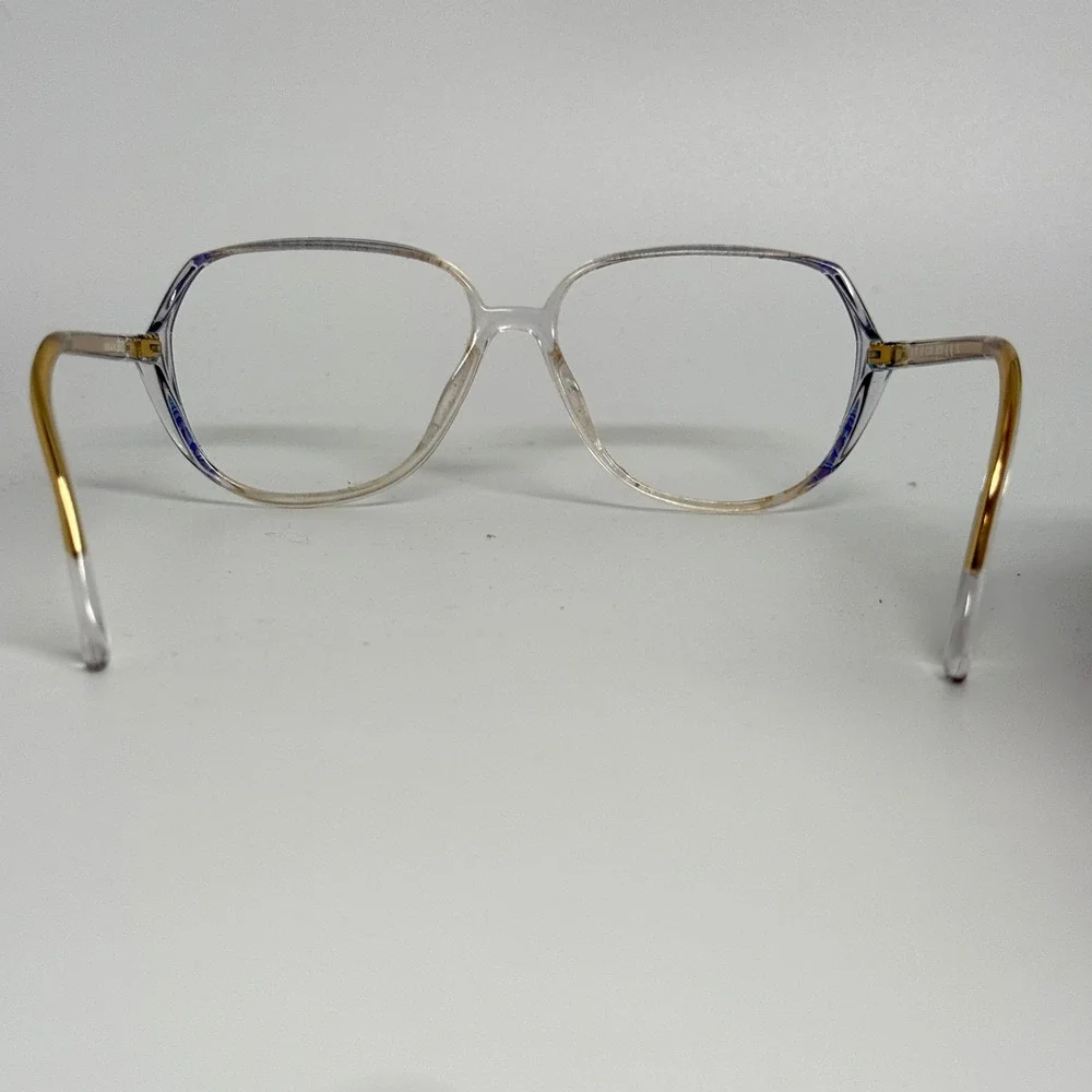 Silhouette SPX M 1783 C 2288 Eyeglasses Frames Clear Blue Gold 56-14-135 Austria